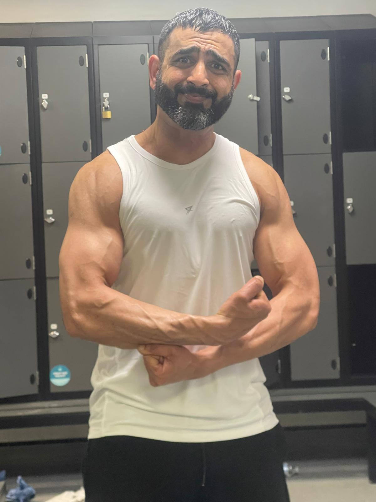 Naveed upper body progress