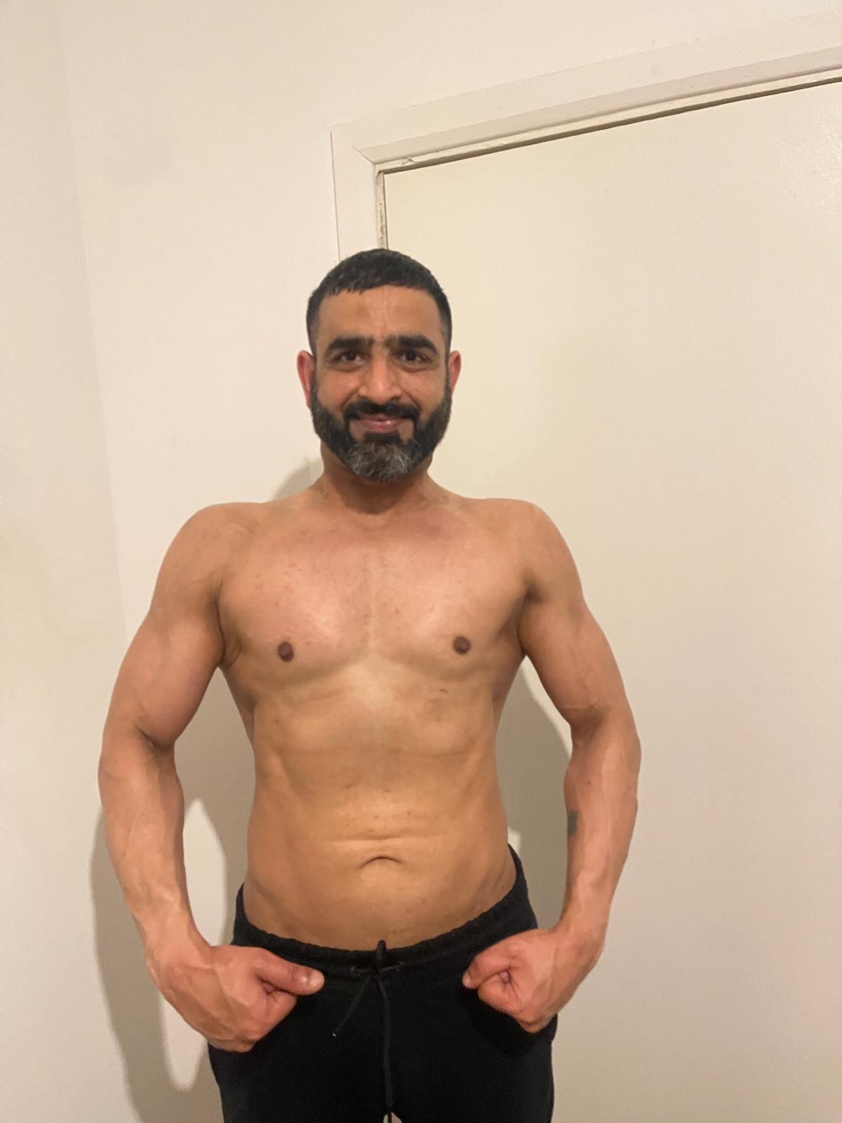Naveed physique progress