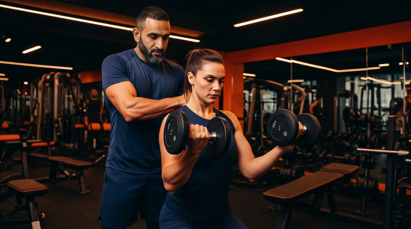 Personal training session